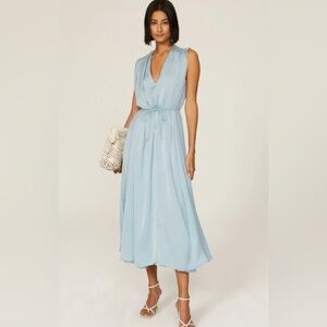 TOME Satin Maxi Dress Size 6